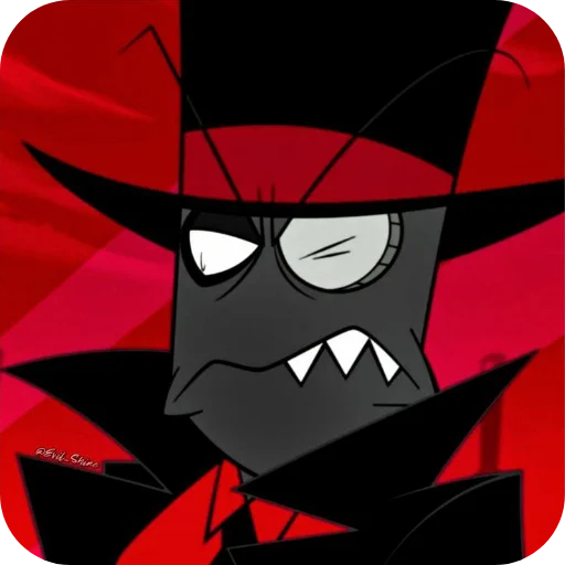 👓 Стикер «BLACK HAT» для Telegram
