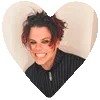 Стикер 8 🖤 YUNGBLUD рок-музыкант и тоже в сердечках