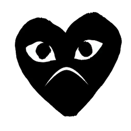 🖤 Стикер «Black Hearts» для Telegram