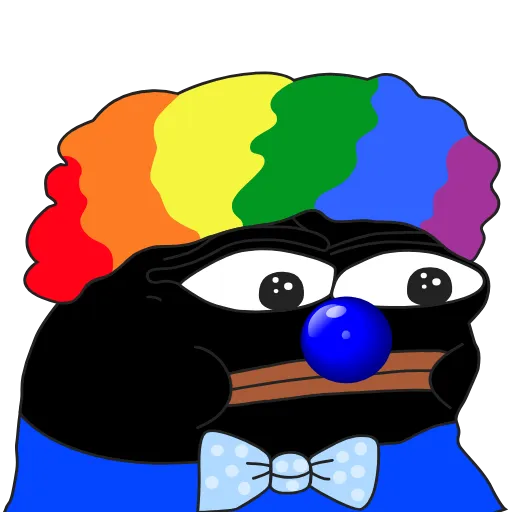 🤢 Стикер «Black Honka» для Telegram