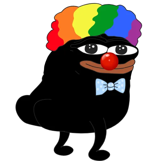🍑 Стикер «Black Honka» для Telegram