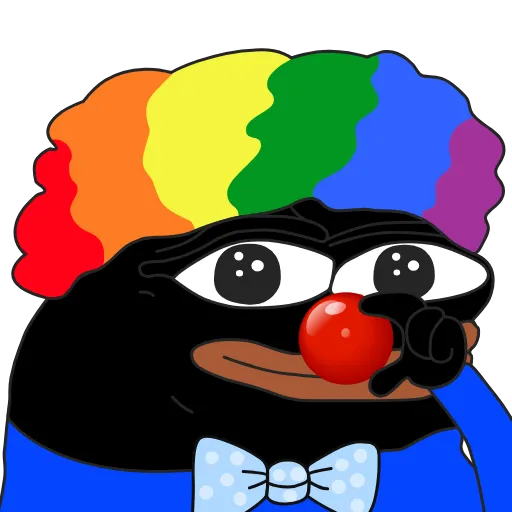 🤡 Стикер «Black Honka» для Telegram