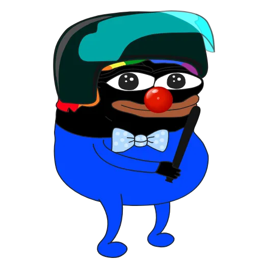 👮‍♂️ Стикер «Black Honka» для Telegram