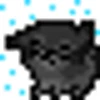 🤩 Эмодзи «black ྀི» для Telegram
