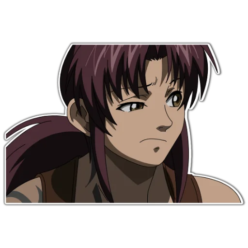 😄 Стикер «BlackLagoon» для Telegram