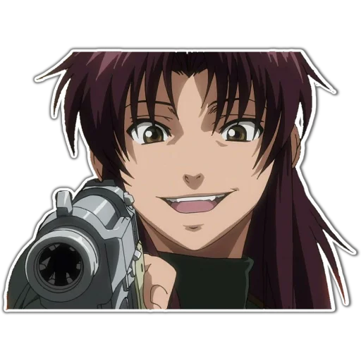 Стикерпак BlackLagoon для Telegram — скачать