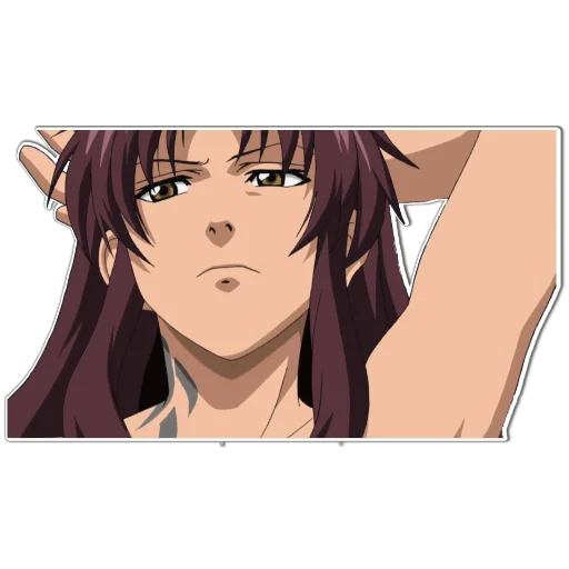 👀 Стикер «BlackLagoon» для Telegram