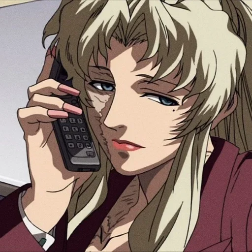 Стикерпак Black Lagoon для Telegram
