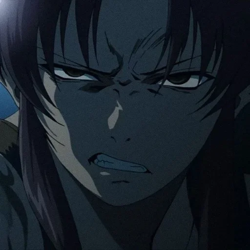 🤨 Стикер «Black Lagoon» для Telegram