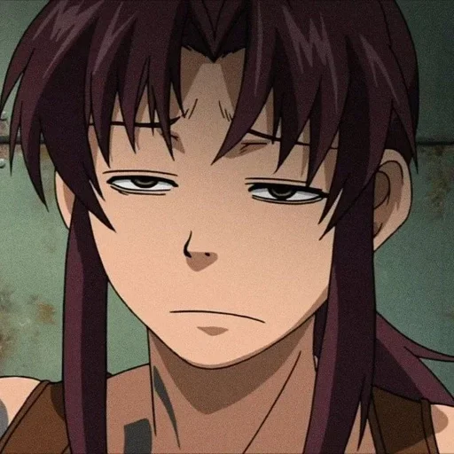 😐 Стикер «Black Lagoon» для Telegram