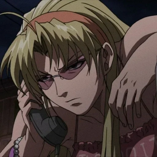 🤨 Стикер «Black Lagoon» для Telegram