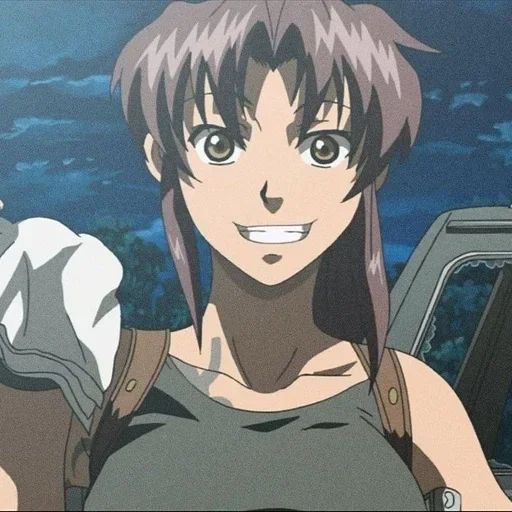😄 Стикер «Black Lagoon» для Telegram