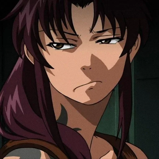 😒 Стикер «Black Lagoon» для Telegram