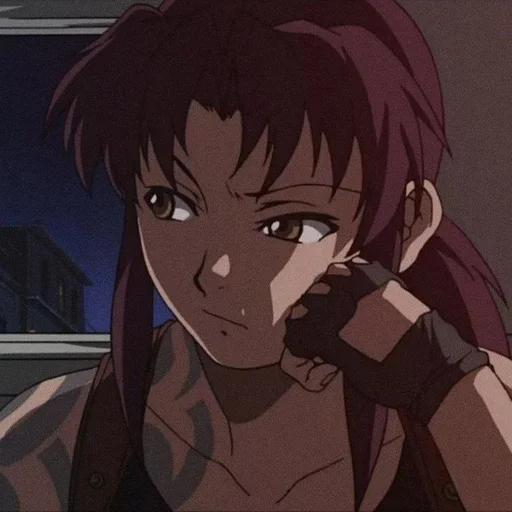 🤨 Стикер «Black Lagoon» для Telegram