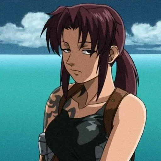 😒 Стикер «Black Lagoon» для Telegram