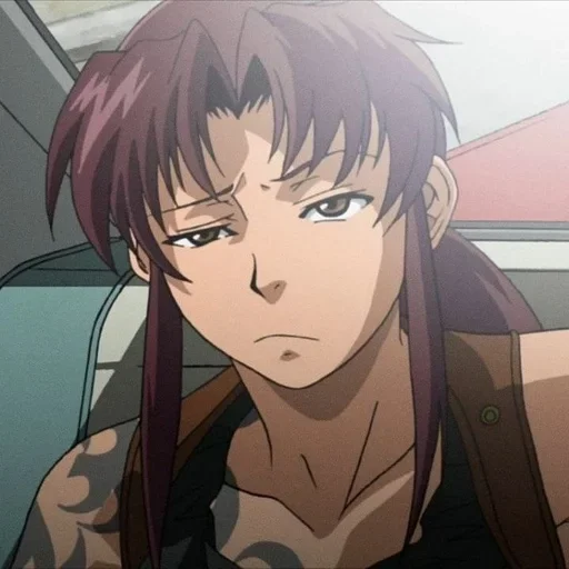 🤨 Стикер «Black Lagoon» для Telegram