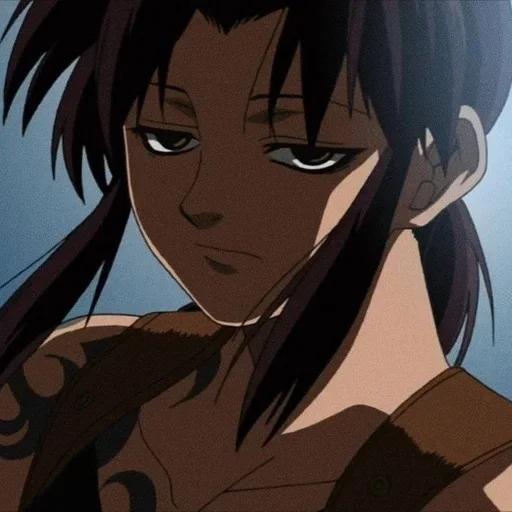😒 Стикер «Black Lagoon» для Telegram