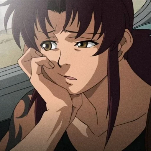 😒 Стикер «Black Lagoon» для Telegram
