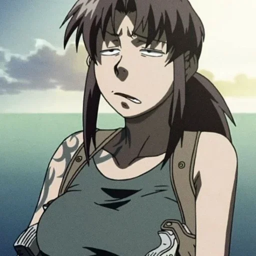 🙄 Стикер «Black Lagoon» для Telegram