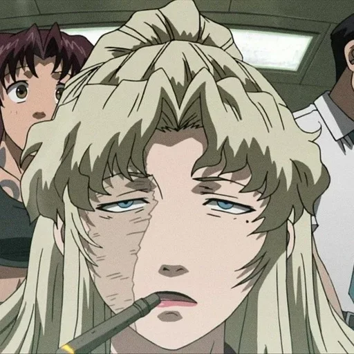 🙄 Стикер «Black Lagoon» для Telegram