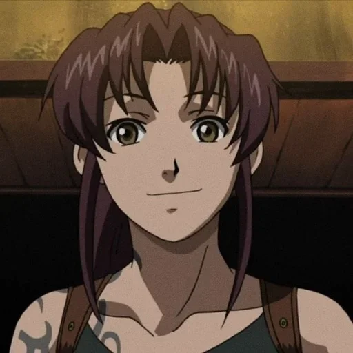 🙂 Стикер «Black Lagoon» для Telegram