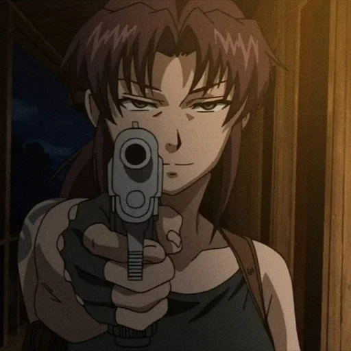 🔫 Стикер «Black Lagoon» для Telegram