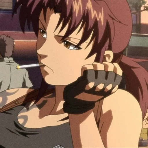😒 Стикер «Black Lagoon» для Telegram