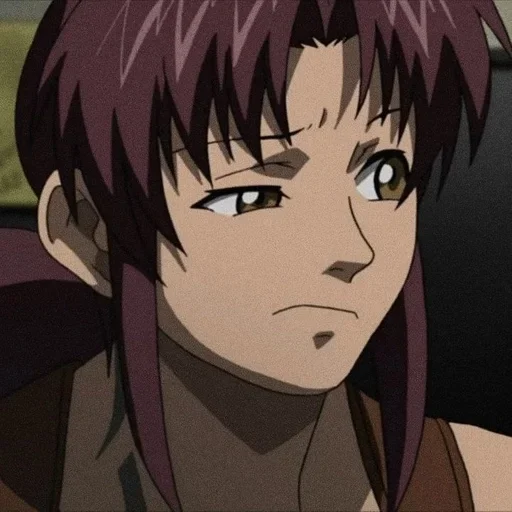🤨 Стикер «Black Lagoon» для Telegram