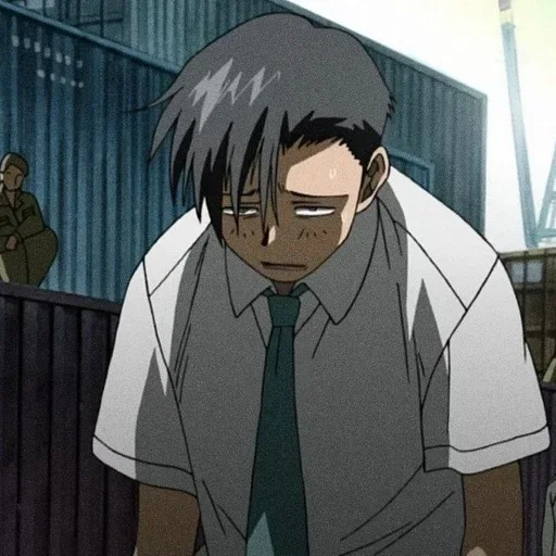 😔 Стикер «Black Lagoon» для Telegram