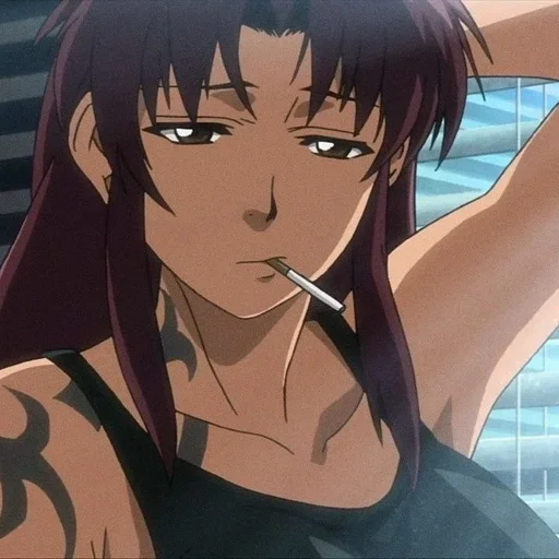 😌 Стикер «Black Lagoon» для Telegram