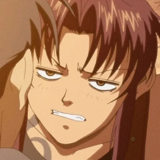 😑 Стикер «Black Lagoon» для Telegram