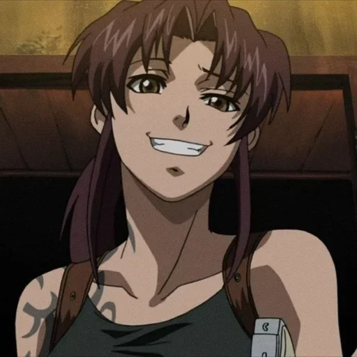 😏 Стикер «Black Lagoon» для Telegram