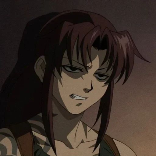 😒 Стикер «Black Lagoon» для Telegram