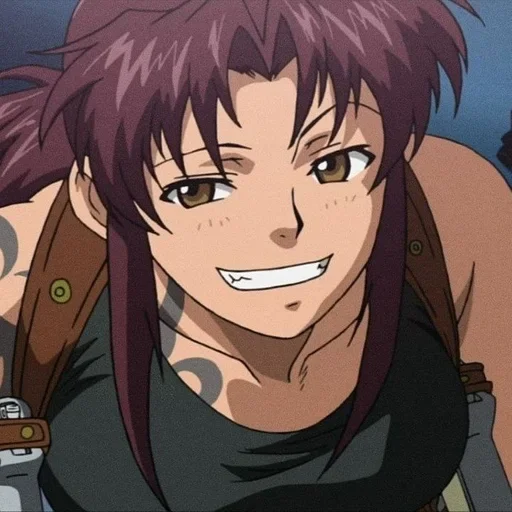 😏 Стикер «Black Lagoon» для Telegram