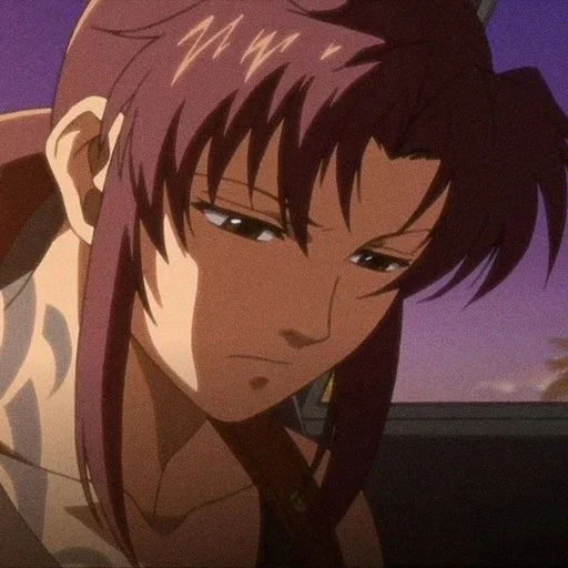 😔 Стикер «Black Lagoon» для Telegram