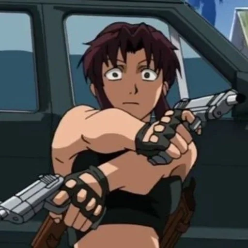 😳 Стикер «Black Lagoon» для Telegram