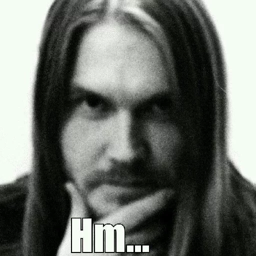 😐 Стикер «Black Metal» для Telegram