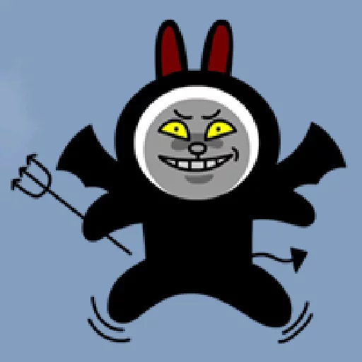 😈 Стикер «Black Metal» для Telegram