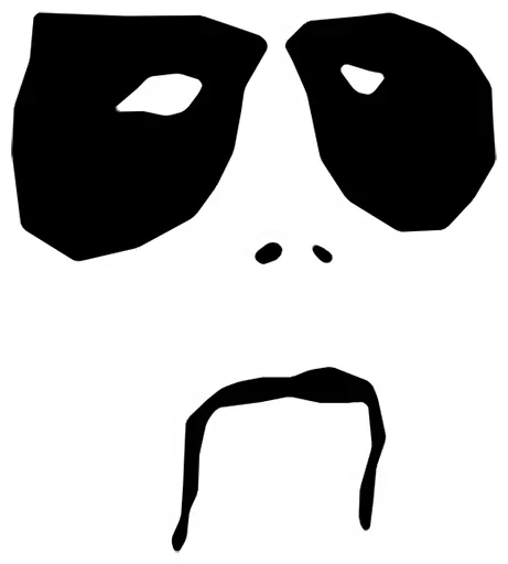 🙁 Стикер «Blackmetal» для Telegram