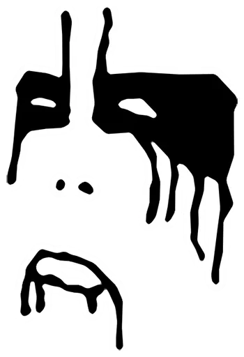 😒 Стикер «Blackmetal» для Telegram