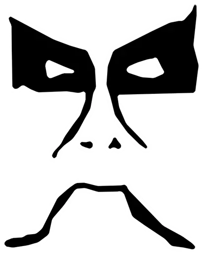 👿 Стикер «Blackmetal» для Telegram