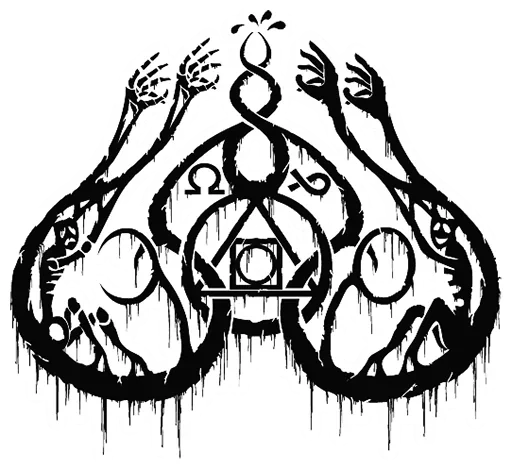 😍 Стикер «Blackmetal» для Telegram