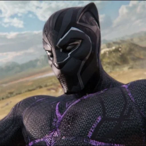 🤳 Стикер «Black panther» для Telegram