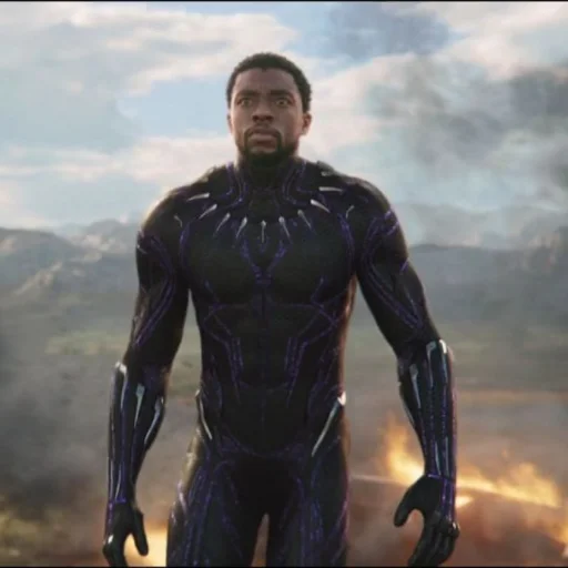 😐 Стикер «Black panther» для Telegram