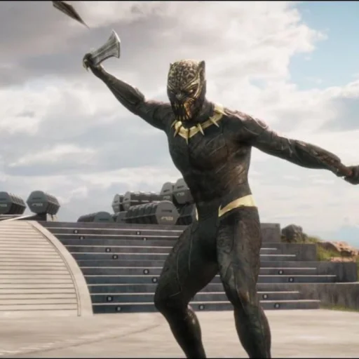 🤺 Стикер «Black panther» для Telegram