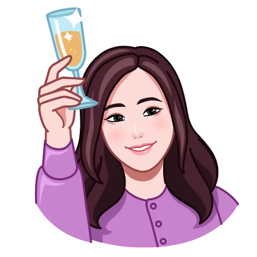 🥂 Стикер «BLACKPINK» для Telegram