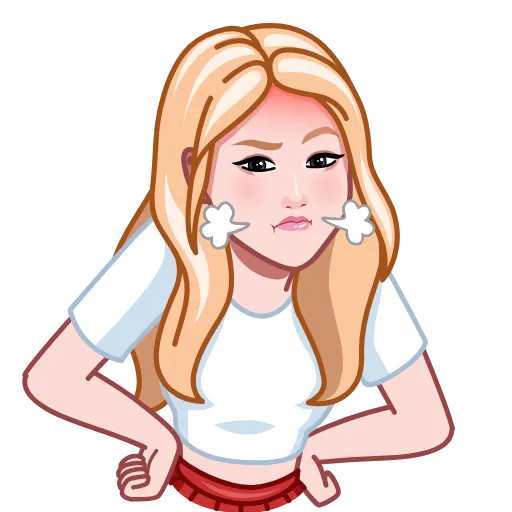 😡 Стикер «BLACKPINK» для Telegram