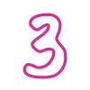 Стикер 51 Barbie