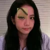 Стикер 10 Лав Блэк Пинк