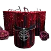 Стикер 39 Black Red Goth Magic